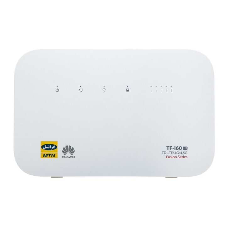 مودم 4G/TD-LTE ایرانسل مدل TF-i60 H1 همراه با سیم کارت دو قلو ایرانسل TD-LTE 4Gو300 گیگ اینترنت 1ساله