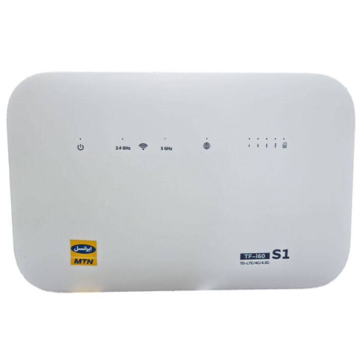 مودم 4G/TD-LTE ایرانسل مدل TF-I60 S1  آنلاک (ایرانسل و همراه اول) همراه با سیم کارت TD-LTE و 300 گیگ اینترنت 12 ماهه با قابلیت IP ثابت