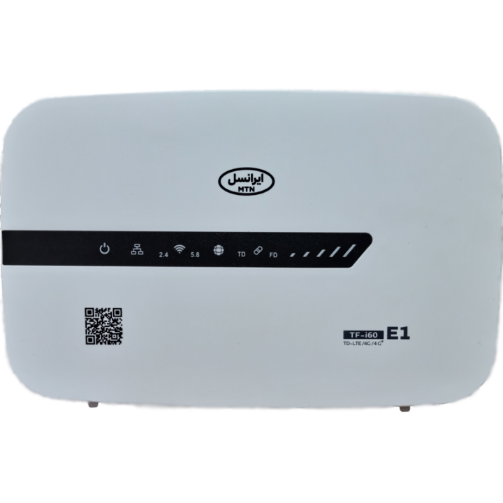مودم ایرانسل TD-LTE 4G/4.5G مدل TF-i60 E1 آنلاک همراه با 480 گیگ اینترنت 12 ماهه