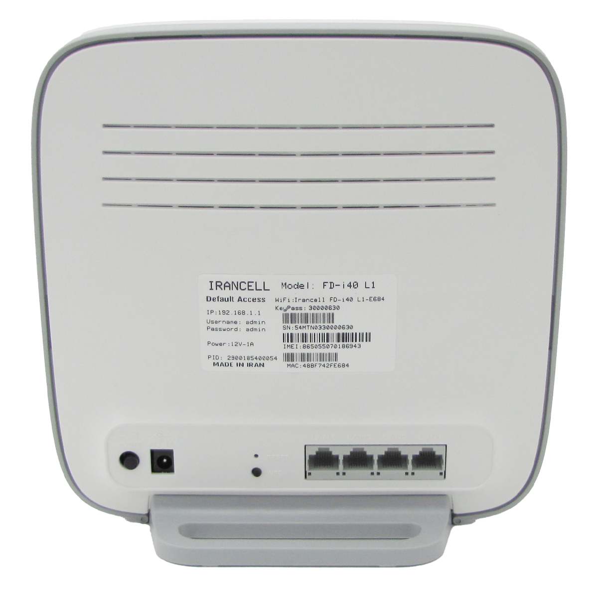 مودم رومیزی 4G ایرانسل مدل FD-i40 L1