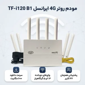 مودم 4G/TD-LTE ایرانسل مدل TF-i120 B1